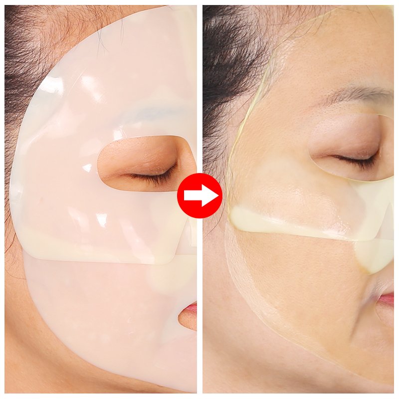 Masque de nuit anti-rides en hydrogel au collagène bio - 9